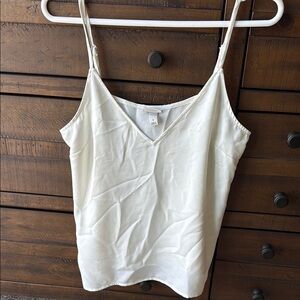 Elegant White Women's Camisole Top